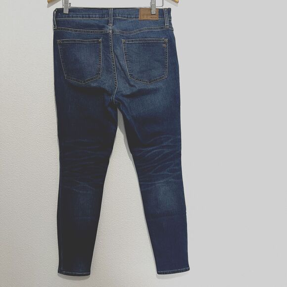 Madewell Women's 9" High Rise Skinny Jeans Size 29 - Preowned - Picture 4 of 16